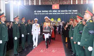 Điện, thư, thông điệp chia buồn Tổng Bí thư Nguyễn Phú Trọng từ trần