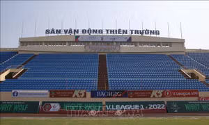 Trận Siêu cúp bóng đá quốc gia sẽ diễn ra vào ngày 31/8 tại sân Thiên Trường