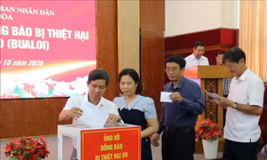 Ban Vận động cứu trợ Trung ương sẽ dừng tiếp nhận ủng hộ đồng bào bị bão lụt sau ngày 31/1