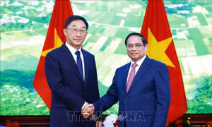 Thủ tướng Phạm Minh Chính tiếp Bí thư Khu ủy Quảng Tây (Trung Quốc)