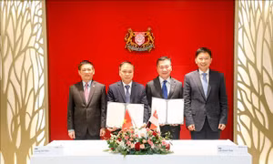 Việt Nam - Singapore mở ra cơ hội tăng cường hợp tác trên thị trường chứng khoán