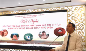 Bảo tồn, phát huy giá trị di tích Tháp Phú Diên trước tác động của biến đổi khí hậu