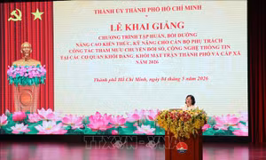 Chuẩn hóa năng lực tham mưu chuyển đổi số trong các cơ quan Đảng