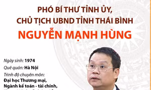 Phó Bí thư Tỉnh ủy, Chủ tịch UBND tỉnh Thái Bình Nguyễn Mạnh Hùng
