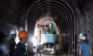 Chính thức thông tàu qua hầm Bãi Gió từ 18 giờ ngày 21/4