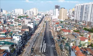 Hà Nội: Điều chỉnh giao thông nút giao Láng Hạ - Giảng Võ để thi công cầu vượt