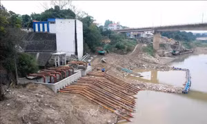Khoảng 30% diện tích canh tác vụ Đông Xuân có nước gieo cấy tại Hà Nội