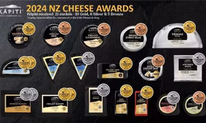 New Zealand trao giải cho những loại phô mai nội địa ngon nhất