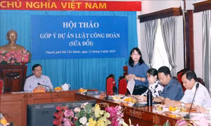 Sửa Luật Công đoàn để đảm bảo quyền lợi chính đáng của người lao động