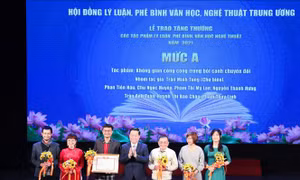 Trao tặng thưởng 20 tác phẩm lý luận, phê bình văn học, nghệ thuật, xuất bản năm 2021