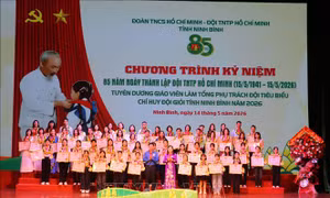 Lan tỏa những giá trị tốt đẹp trong công tác Đội và phong trào thiếu nhi
