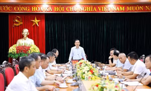 Nghiên cứu điều chỉnh các trọng điểm trên địa bàn khu vực Hòa Bình (cũ)