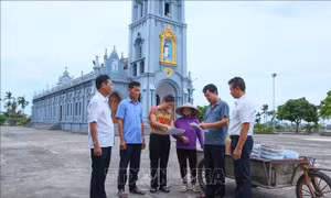 Đồng bào Công giáo đồng thuận với chủ trương sắp xếp thôn, tổ dân phố