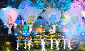 Bế mạc Festival hoa Đà Lạt kết hợp chào Năm mới 2025