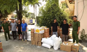Triệt xóa đường dây sản xuất, buôn bán thực phẩm giả quy mô lớn 