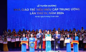 Tôn vinh Nhà giáo trẻ tiêu biểu cấp Trung ương lần thứ IV