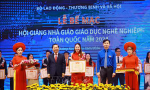 Bế mạc Hội giảng Nhà giáo giáo dục nghề nghiệp toàn quốc