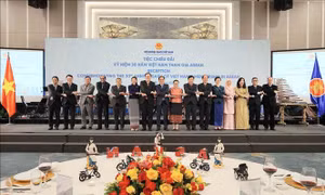 Tiệc chiêu đãi kỷ niệm 30 năm Việt Nam trở thành thành viên ASEAN