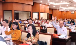 Lãnh đạo HĐND, UBND Thành phố Hồ Chí Minh có nhiều phiếu tín nhiệm cao
