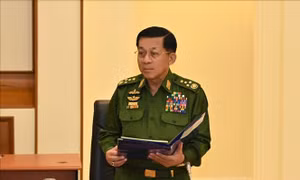 Ông Min Aung Hlaing được bầu làm Tổng thống Myanmar