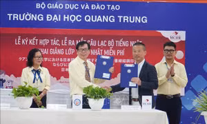 Đại học Quang Trung hợp tác đào tạo nhân lực với Tập đoàn Y tế Aoyama