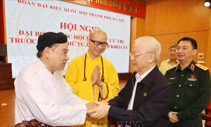 Tổ chức lễ tưởng niệm Tổng Bí thư Nguyễn Phú Trọng tại các chùa, cơ sở tự viện