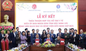 Bệnh viện Bạch Mai và Bệnh viện Hữu nghị Việt Đức hợp tác, hỗ trợ y tế cho tỉnh Bắc Ninh