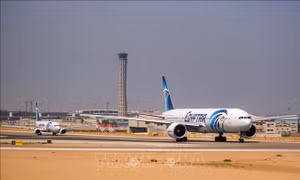 EgyptAir tăng số lượng các chuyến bay tới Nga