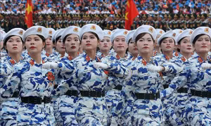 Diễu binh A80: Các khối Quân đội nhân dân Việt Nam
