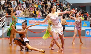 Đại hội Thể thao toàn quốc 2022: Đoàn Đồng Nai giành chiến thắng áp đảo ở bộ môn Khiêu vũ thể thao
