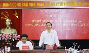 Thống nhất chủ trương xử lý sai phạm trong 'đại án' Việt Á