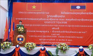 Giao lưu tọa đàm Sĩ quan trẻ Việt Nam - Lào