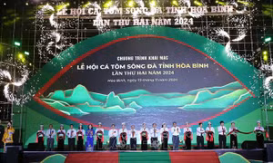 Khai mạc Lễ hội Cá Tôm sông Đà năm 2024