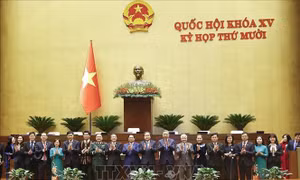 Thông cáo báo chí số 40, Kỳ họp thứ 10, Quốc hội khóa XV