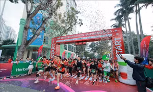 Hơn 14.000 vận động viên tham gia Giải chạy VnExpress Marathon Hải Phòng 2025
