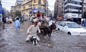 Mưa gió làm 27 người thiệt mạng tại Pakistan
