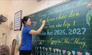 Trường học vùng Dự án Cảng hàng không quốc tế Gia Bình cơ bản đã ổn định di dời