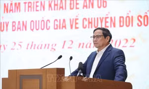 Thủ tướng Phạm Minh Chính: Năm 2023, đưa điện, sóng internet đến 100% thôn, bản