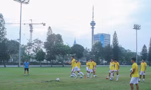 Giải U19 Đông Nam Á 2022: Sắp đấu Malaysia, U19 Việt Nam rèn đá penalty