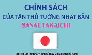Chính sách của tân Thủ tướng Nhật Bản Sanae Takaichi