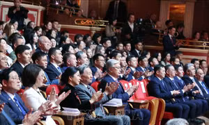 Tổng Bí thư Tô Lâm dự chương trình hòa nhạc hữu nghị Việt Nam - Kazakhstan