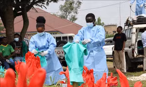 Dịch Ebola: WHO phân bổ 70.000 liều vaccine cho CHDC Congo