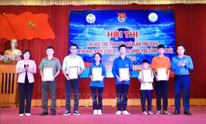 Đẩy mạnh ứng dụng công nghệ thông tin trong cán bộ, công chức trẻ