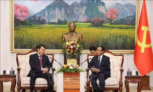 Hợp tác an ninh tiếp tục là trụ cột trong quan hệ Việt Nam - Lào