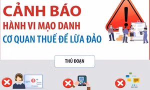 Cảnh báo hành vi mạo danh cơ quan Thuế để lừa đảo