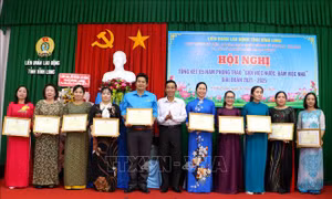 Tích cực thi đua 'Giỏi việc nước, đảm việc nhà'
