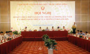 Lan tỏa phong trào thi đua tại 5 thành phố trực thuộc Trung ương