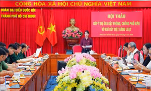 Cần sớm ban hành Luật Phòng, chống phổ biến vũ khí hủy diệt hàng loạt 