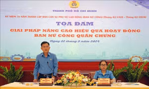 Nâng cao hiệu quả hoạt động Ban nữ công quần chúng