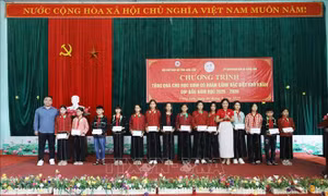 Hoạt động hỗ trợ nhân đạo hướng đến đối tượng yếu thế, dễ bị tổn thương
